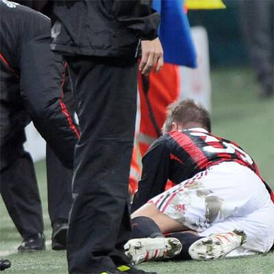 Beckham schwer verletzt