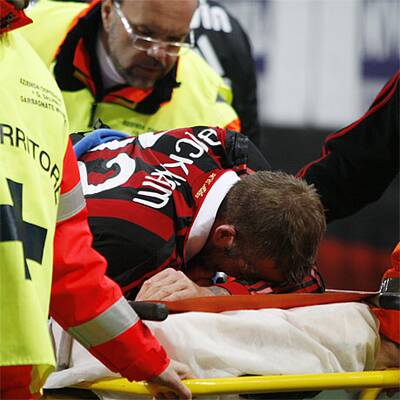 Beckham schwer verletzt