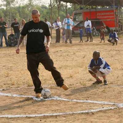 Beckham in Sierra Leone