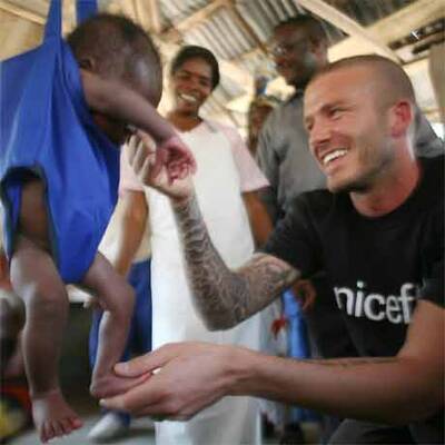 Beckham in Sierra Leone