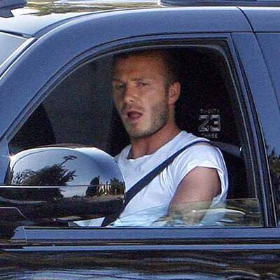 Verkehrssünder: Strafzettel für David Beckham