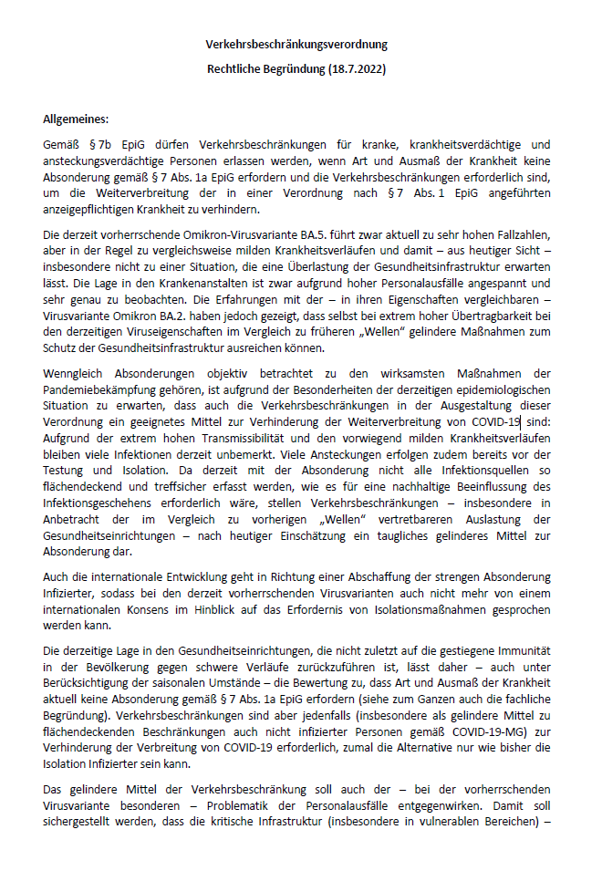 Regierung plant geheim Lockerungen