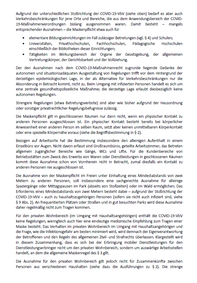 Regierung plant geheim Lockerungen