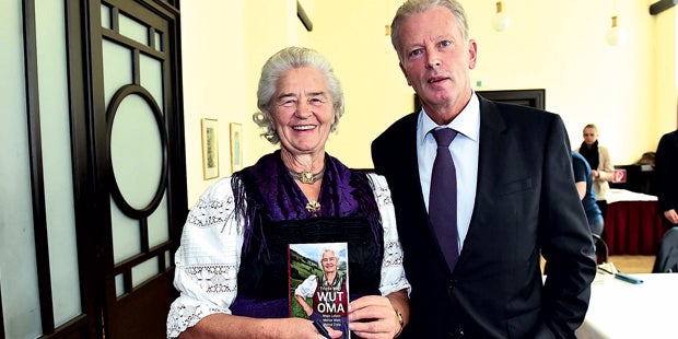 Wut-Oma: Ihre Polit-Show mit dem Vize-Kanzler