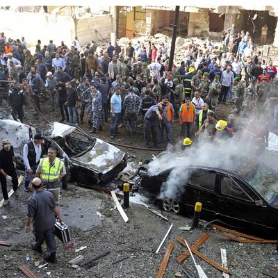Explosion erschüttert Beirut