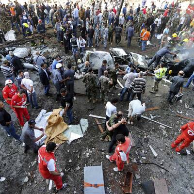 Explosion erschüttert Beirut