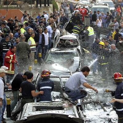 Explosion erschüttert Beirut