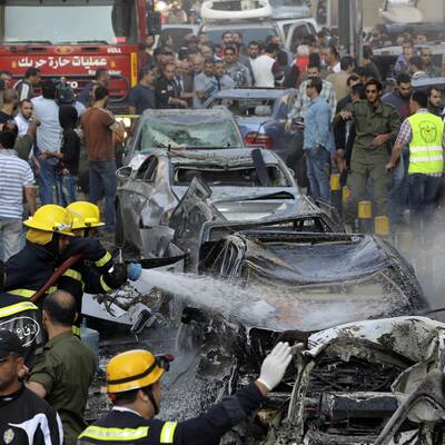Explosion erschüttert Beirut
