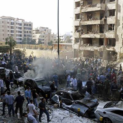 Explosion erschüttert Beirut