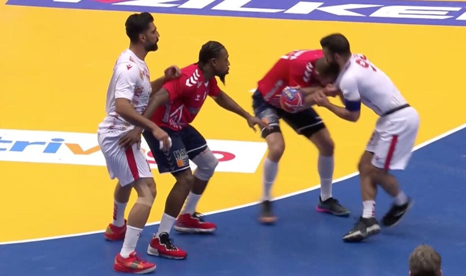 Beißattacke bei Handball-WM