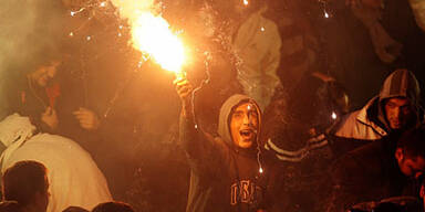 Belgrader Polizei verhaftet 24 Hooligans