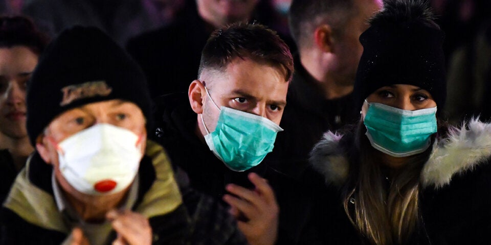 Winter-Smog hat den Balkan fest im Griff