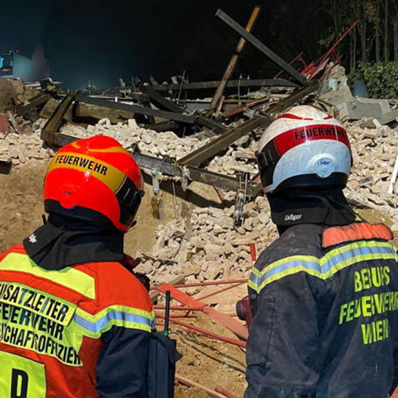 Großeinsatz im Wiener Nobelbezirk: Haus eingestürzt