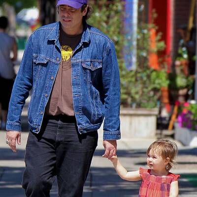 Benicio del Toro: So süß ist Töchterchen Delilah