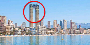 Lift in Wolkenkratzer vergessen?