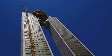 Lift in Wolkenkratzer vergessen?