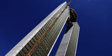 Lift in Wolkenkratzer vergessen?