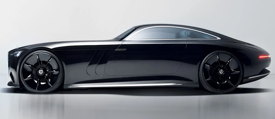 Flach, lang, luxuriös: Der Mercedes Superluxus-Bolide Vision Iconic