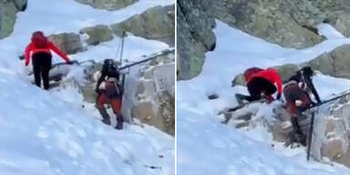 Paar wollte mit Baby Polens h&ouml;chsten Berg besteigen