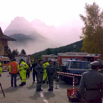 Der Abbruch des Gipfels