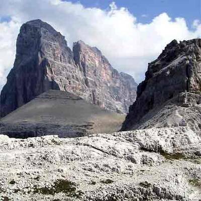 Der Abbruch des Gipfels