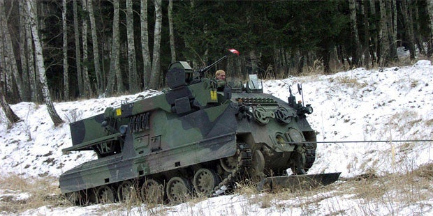 Panzer gegen den Eis-Horror