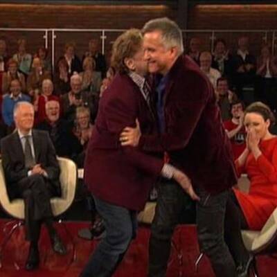 Skurriler Auftritt von Helmut Berger