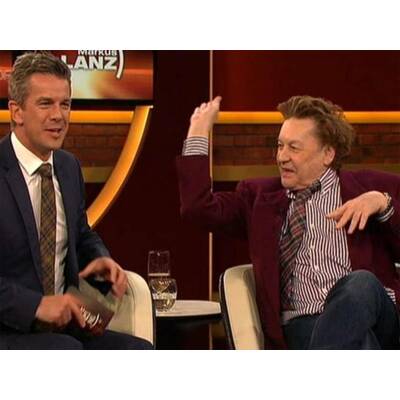 Skurriler Auftritt von Helmut Berger