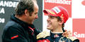 Gerhard Berger Sebastian Vettel Red Bull