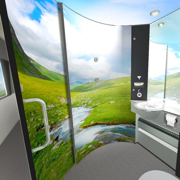 Weltall-Duft in ÖBB-Zug-Toiletten
