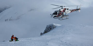Dramatische Rettung: Tourengeher geborgen