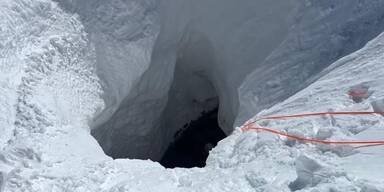 Gletscherspalte