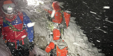 Rettungsaktion Bergrettung