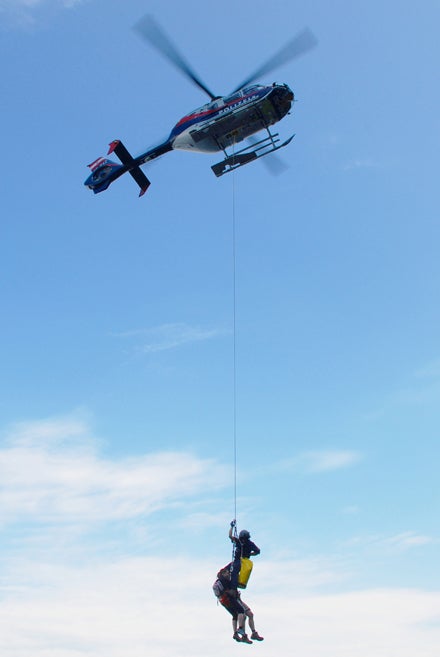 Drei Bergsteiger vom Traunstein geborgen