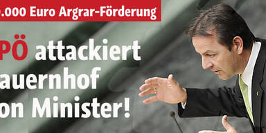 SPÖ attackiert Bauernhof von Minister