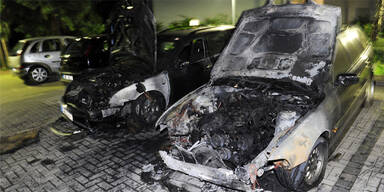 Berlin Flammen Autos
