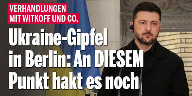 Gipfel in Berlin: Selenskyj kämpft um 