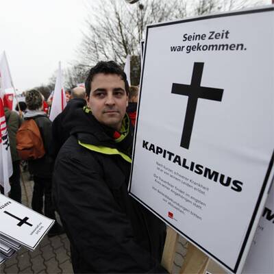Demo gegen die Krise