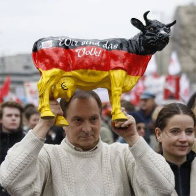 Demo gegen die Krise