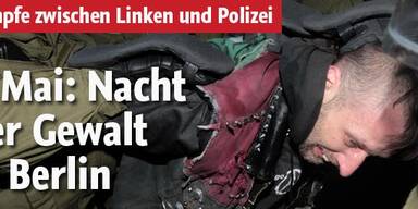 Nacht der Gewalt in Berlin und Hamburg