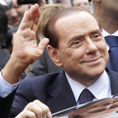 Silvio Berlusconi gibt sich siegessicher