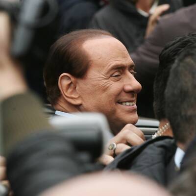 Silvio Berlusconi gibt sich siegessicher