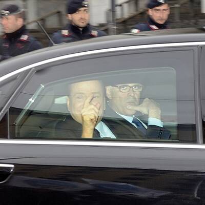 Silvio Berlusconi gibt sich siegessicher