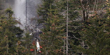 Hubschrauber-Crash bei Bern