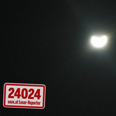 Sonnenfinsternis über Österreich