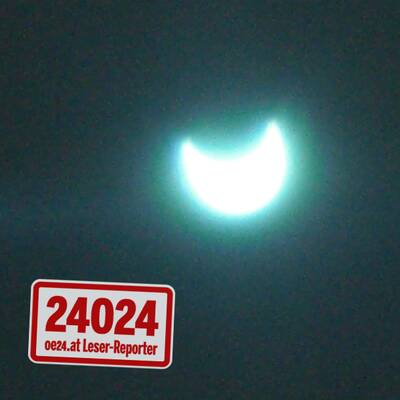 Sonnenfinsternis über Österreich