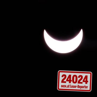 So sehen oe24-Leser die Sonnenfinsternis