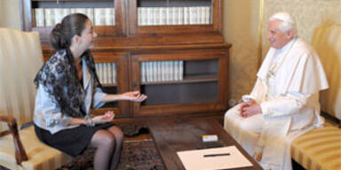 Papst empfing Entführungsopfer Betancourt