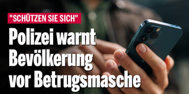 Polizei warnt Bevölkerung vor Betrugsmasche