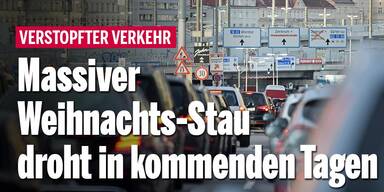 Verstopfter Verkehr: Hier droht Weihnachts-Stau in den kommenden Tagen